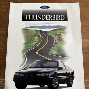 Original Ford Thunderbird 1997 brochure